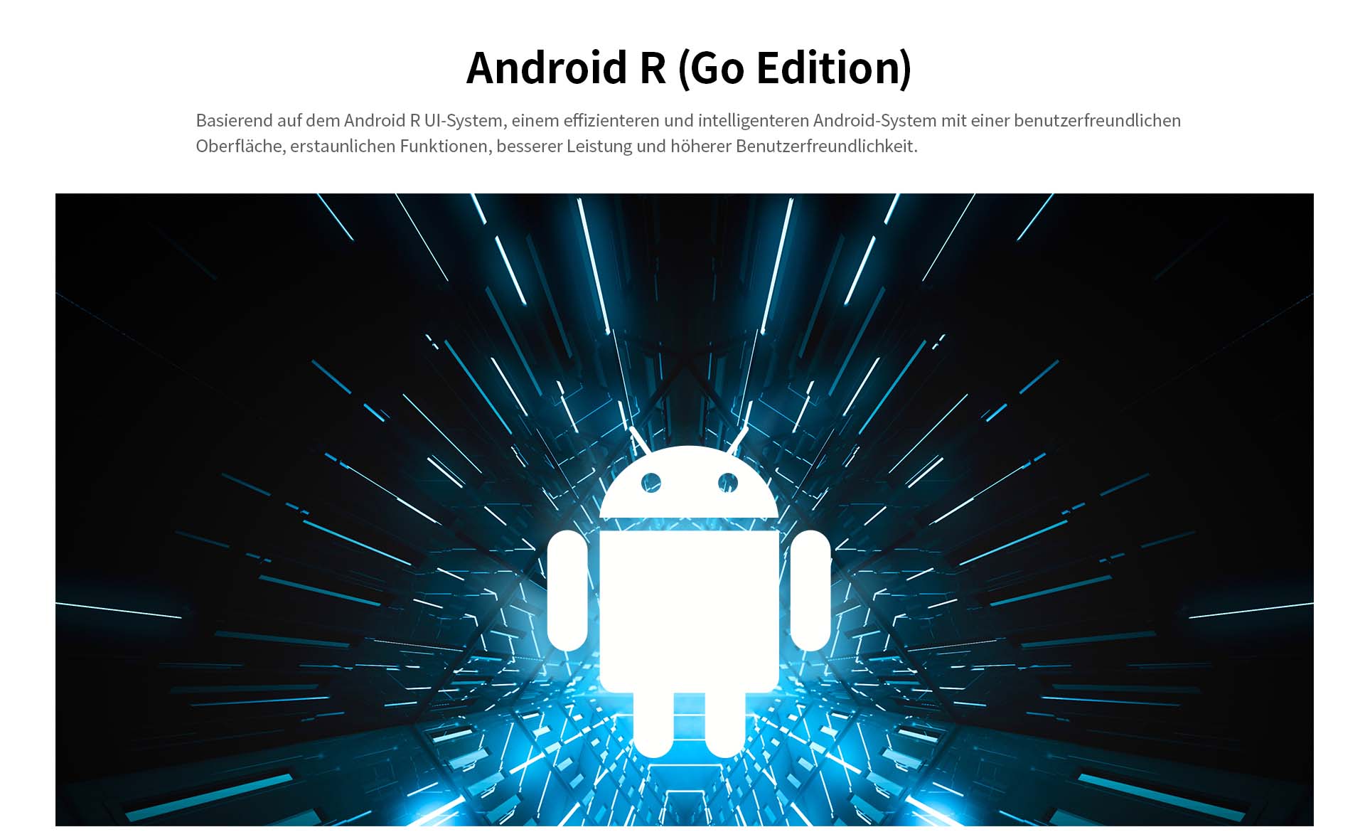 ZTE Blade A31 mit Android 11 (Go Edition) - Basierend auf dem Android 11 UI-System, einem effizienten und intelligeren Android-System mit einer benutzerfreundlichen Oberfläche, erstaunlichen Funktionen, besserer Leistung und höherer Benutzerfreundlichkeit.